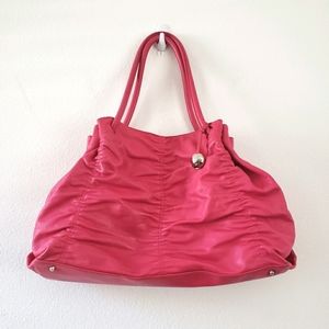 Furla cameron fuschia pink leather purse